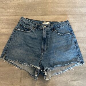 A&F Denim Blue Women's Shorts